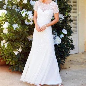 Gorgeous Beaded Wedding/Formal Dress